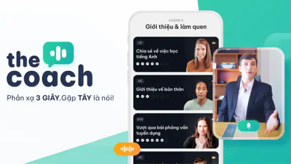 The Coach: tiếng Anh giao tiếp screenshot