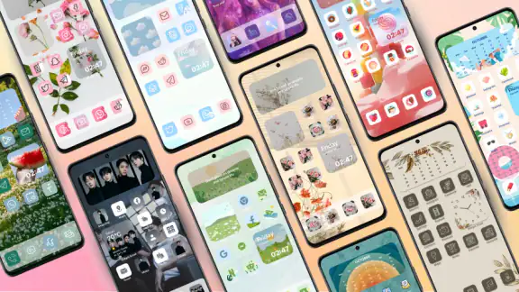 Theme: Wallpaper & Widgets screenshot