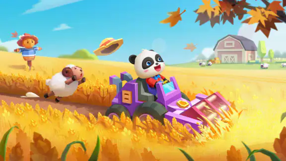 Thị trấn Bé Panda: Trang trại screenshot