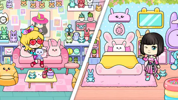 Thiết kế nhà Kawaii Tizi screenshot