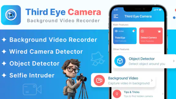 Third Eye Hidden Camera Record screenshot