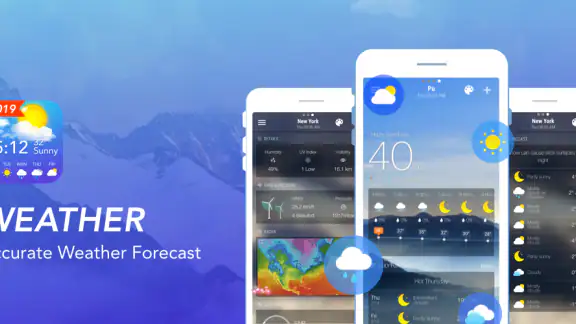 Thời tiết & Rađa & Tiện ích screenshot