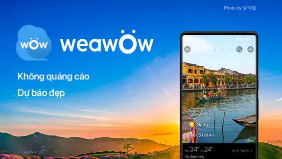 Thời tiết, Tiên ích con Weawow screenshot