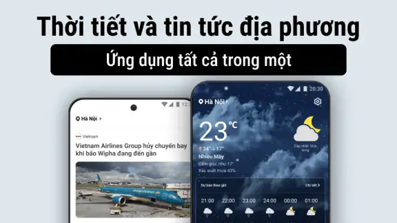 Thời tiết Tin tức - Radar screenshot