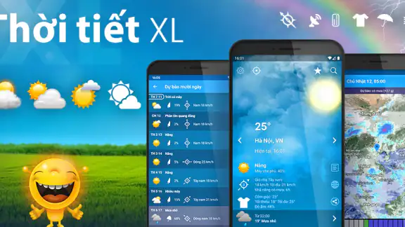 Thời tiết việt nam XL PRO screenshot