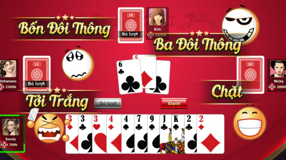 Tien Len Dem La Mien Nam screenshot