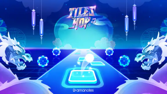 Tiles Hop Trò chơi Nhạc Piano screenshot