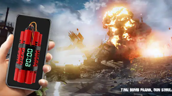 Time Bomb Prank, Gun Simulator screenshot