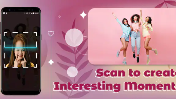 Time Warp Scan Cam&Face Filter screenshot