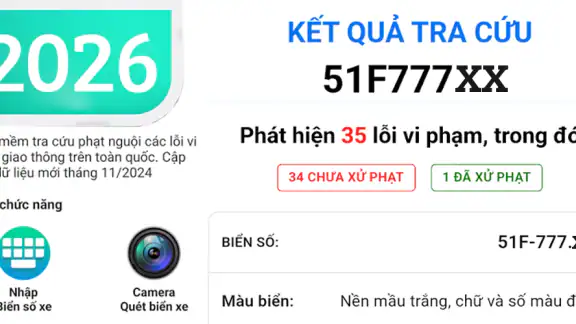 Tra Cứu Phạt Nguội 2026 screenshot