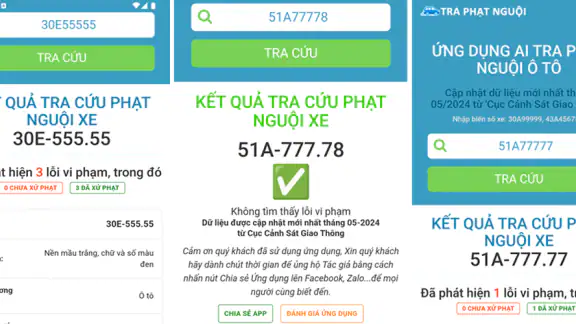 Tra cứu phạt nguội ô tô 2026 screenshot