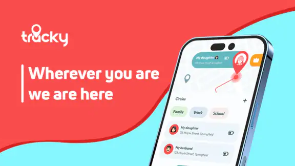 Tracky : Location GPS Sharing screenshot