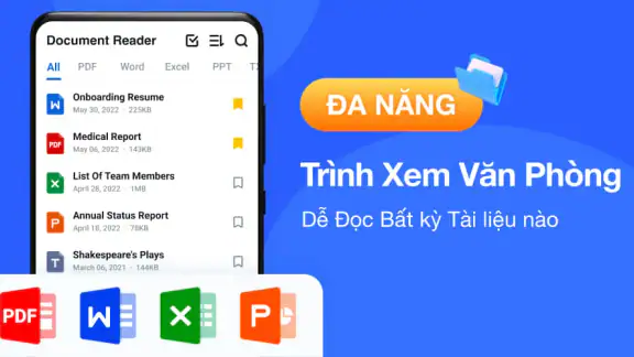 Trình đọc Tất cả Tài liệu screenshot