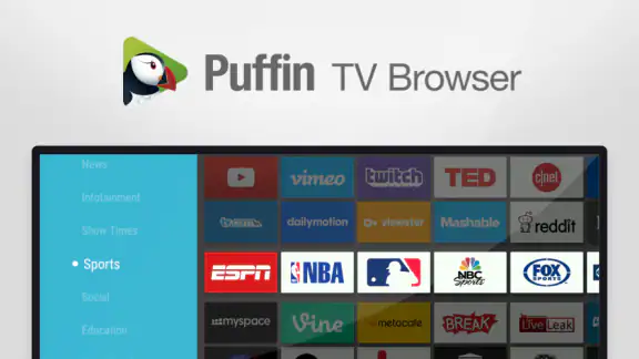 Trình duyệt Puffin TV screenshot
