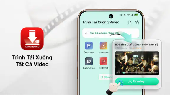 Trình Tải Xuống Tất Cả Video screenshot
