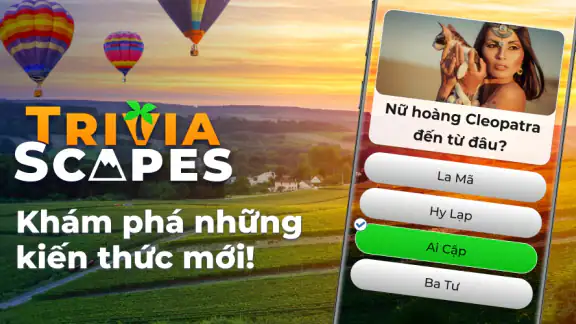 Triviascapes: kiểm tra IQ screenshot
