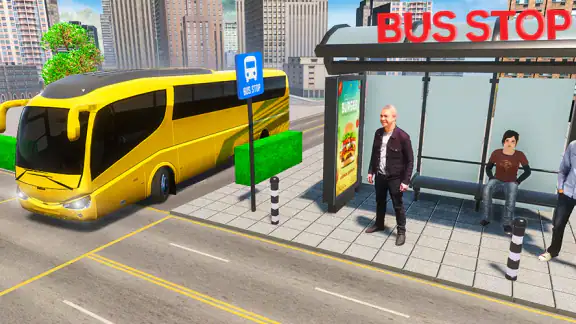 Trò choi lái xe buýt screenshot