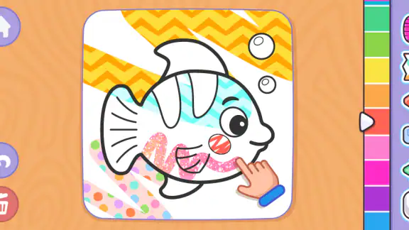 Trò chơi tô màu cho trẻ nhỏ screenshot