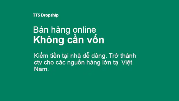 TTS Dropship - Bán hàng online screenshot