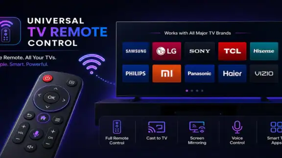 Universal TV Remote Control screenshot