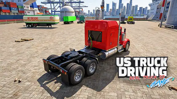 US Real Truck Driving Sim 3D screenshot