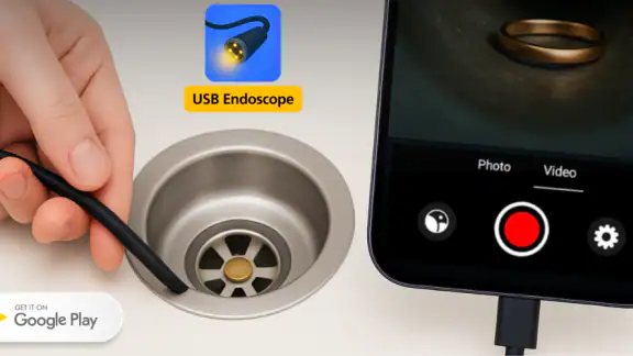 USB Endoscope camera screenshot
