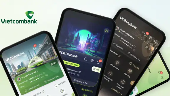 VCB Digibank screenshot