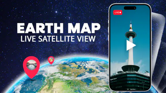 Vệ Tinh Trái Đất Trực Tiếp screenshot