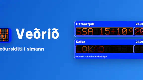 Veðrið - Veður á Íslandi screenshot