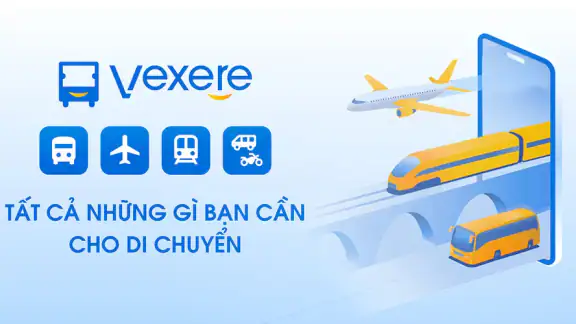 Vexere: Vé xe Máy bay Tàu hỏa screenshot