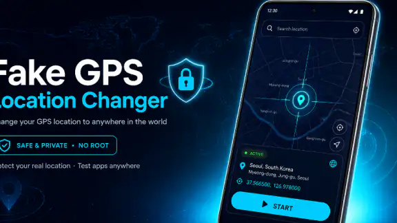 Vị trí GPS giả mạo screenshot