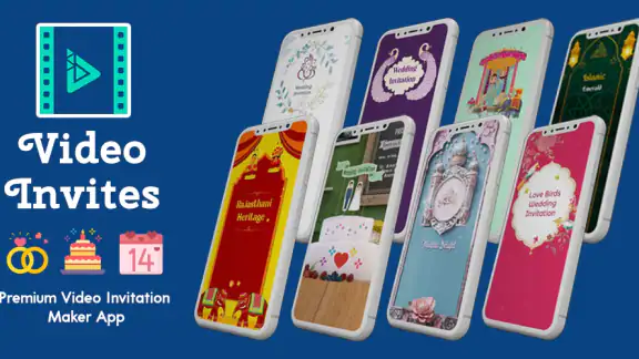 Video Invitation Maker App screenshot