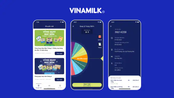 Vinamilk B2B screenshot
