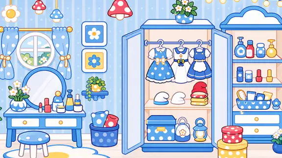 Vlinder Gacha:doll dress up screenshot
