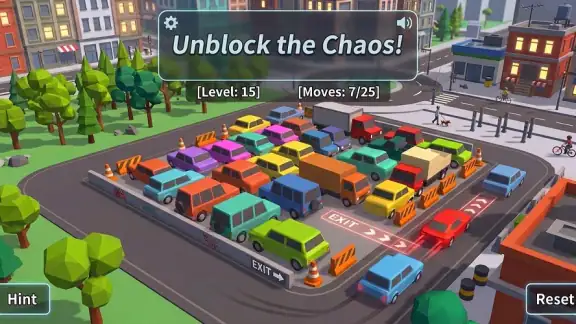 Way Out: Parking Jam Launcher screenshot