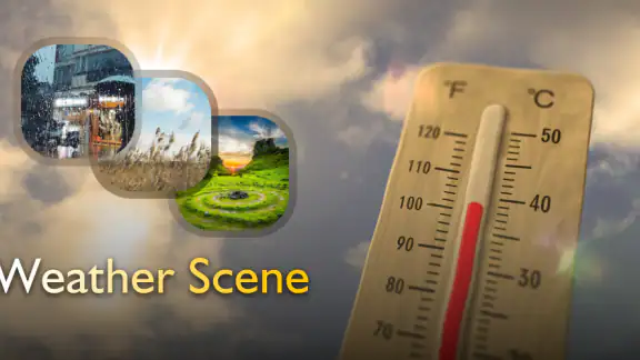 Weather Scene screenshot