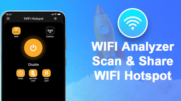 WIFI Analyzer - Mobile Hotspot screenshot
