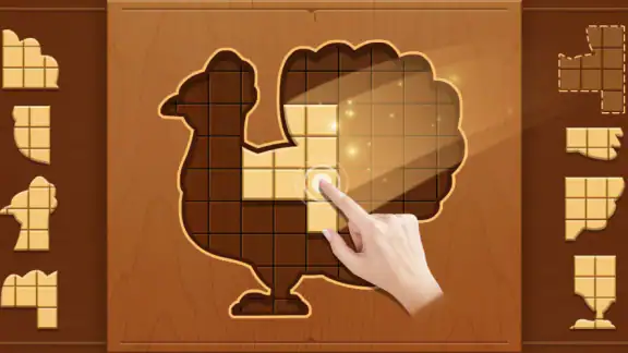 Wooden Block Jigsaw Puzzle screenshot