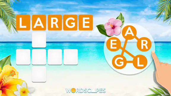 Wordscapes screenshot