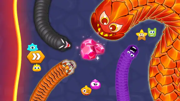 Worm Hunt - Trò rắn săn mồi screenshot