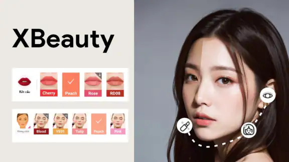 XBeauty: Selfie Trang điểm mặt screenshot