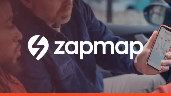 Zapmap: EV charging points map screenshot
