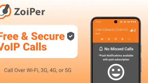 Zoiper IAX SIP VOIP Softphone screenshot