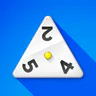 Triominos, dominos triangles icon
