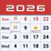 Monthly Calendar & Holidays