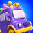 Color Bus Trip icon
