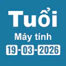 Máy tính tuổi theo ngày sinh icon