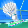 Badminton super league 3D icon
