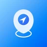Locate X - Find location icon