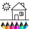 Toddler Drawing Apps for Kids icon